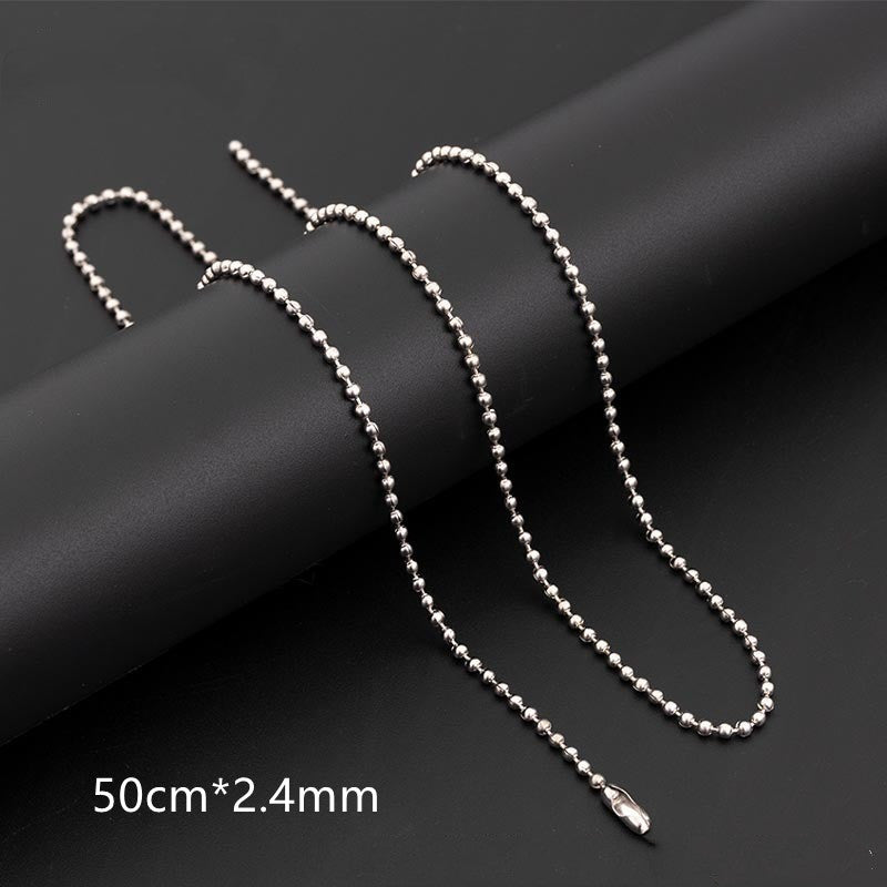 Diy Accessory Bead Chain Necklace 60cm