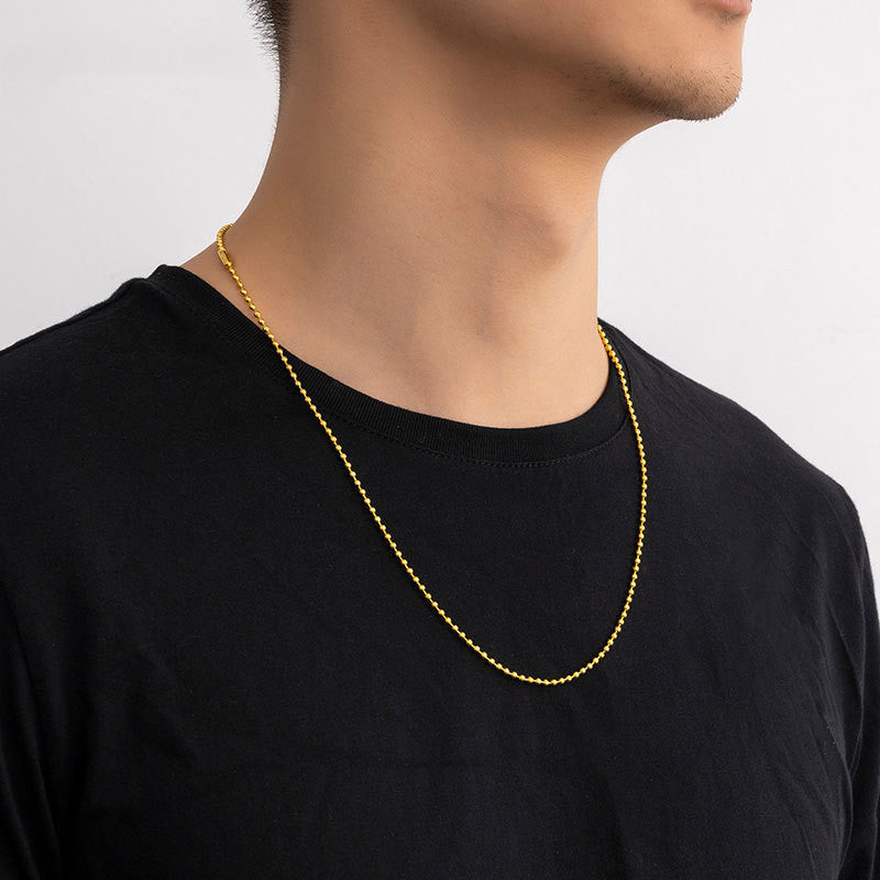 Diy Accessory Bead Chain Necklace 60cm